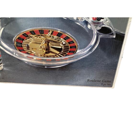 Crystal Clear Roulette Shot Glass Game New In Box - Picture 2 of 8